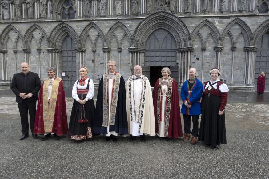 De bisschopswijding van Olav Fykse Tveit © Magne Vik Bjørkøy/(Lutherse) Kerk van Noorwegen