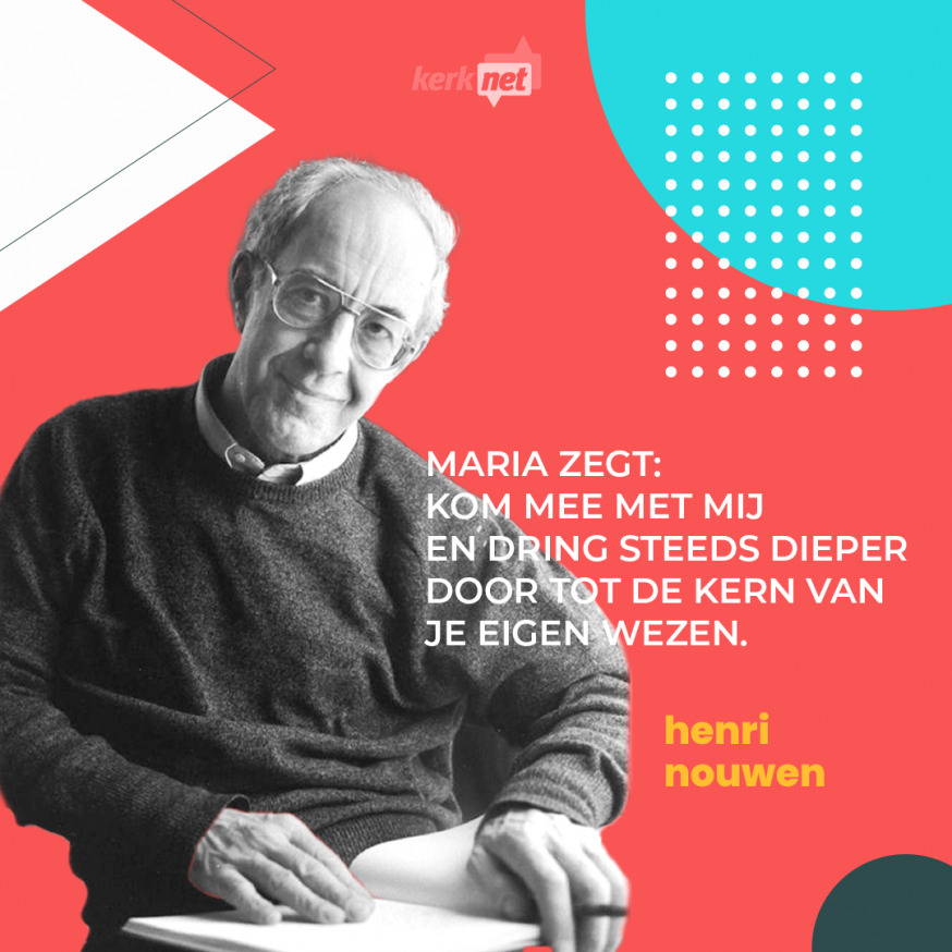 Henri Nouwen, Maria: de betrouwbare gids, 1999 © Foto Henri Nouwen Society