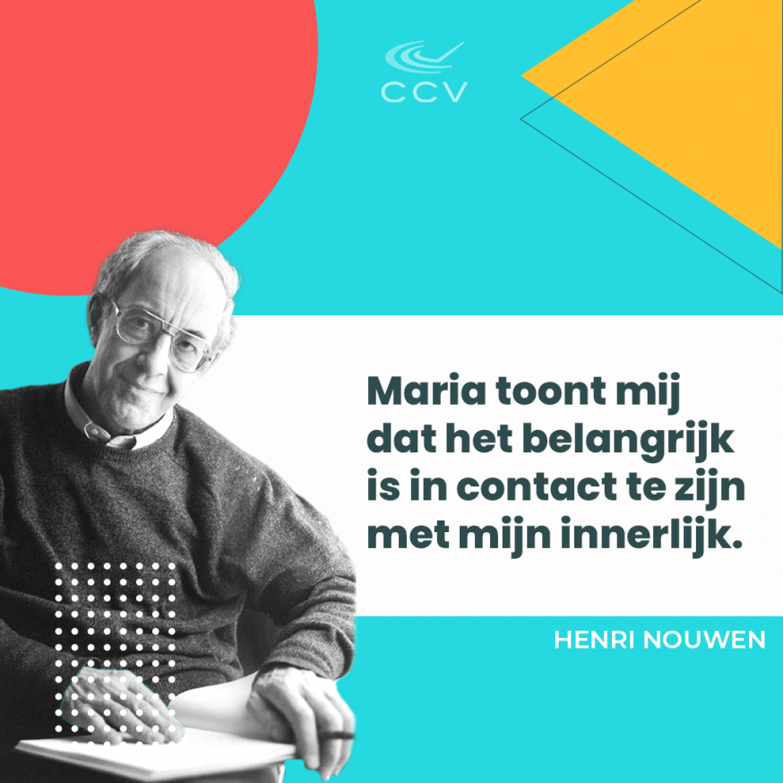 Henri Nouwen, Maria: de betrouwbare gids, 1999 © Foto Henri Nouwen Society