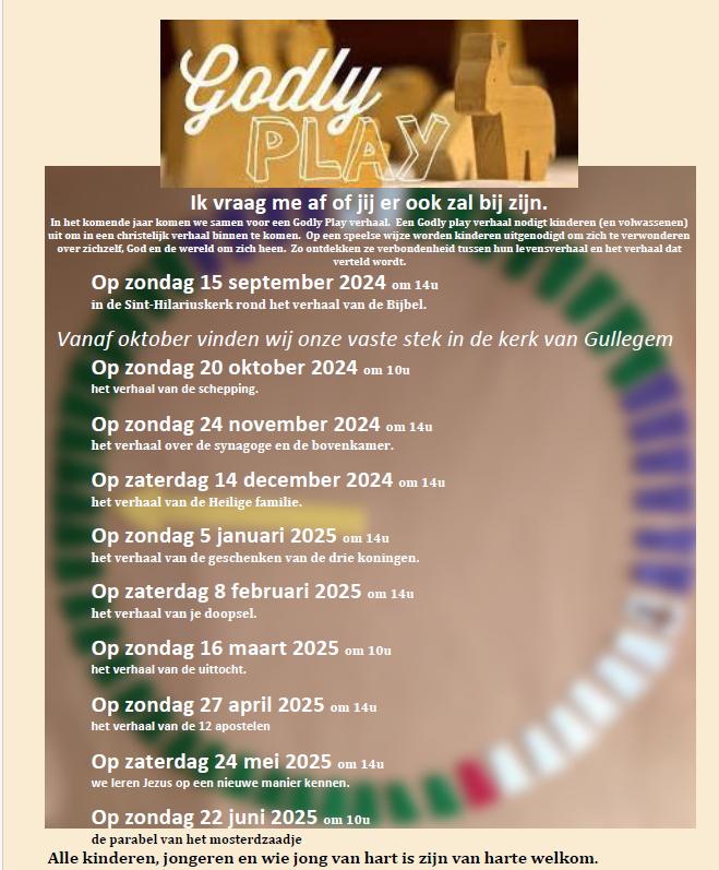 Godly Play Wevelgem © Annelies Thieren
