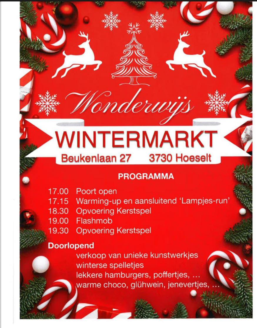 Kerstmarkt © Wonderwijs