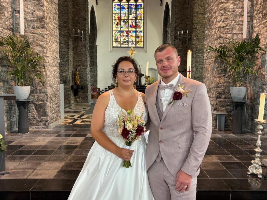 Zaterdag 4 juli 2026: Yasmine De Meyer en Florian De Smet in de kerk van Assenede 