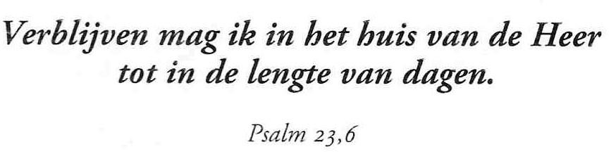 zr Marleen  psalmvers 