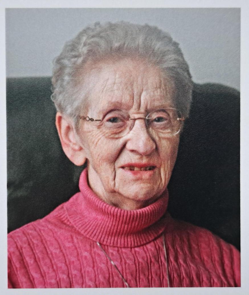 Overlijdensbericht Zuster Jeannine (Johanna) Bottin © pastorale zone Zoutleeuw-Geetbets