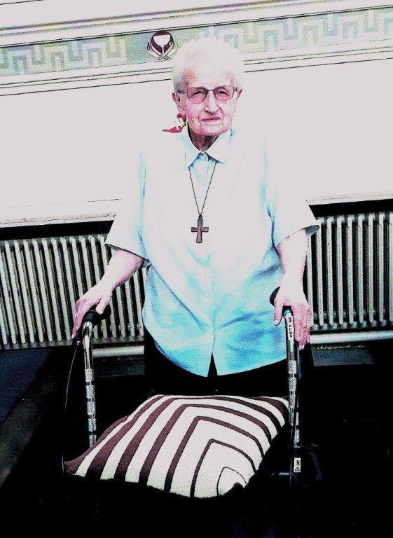 overlijden zuster Alida © Kerk Stekene en Sint-Gillis-Waas