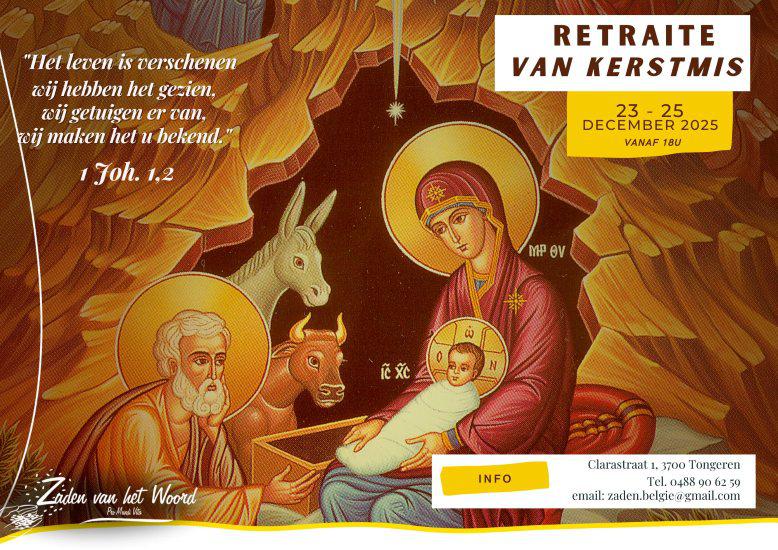 Kerstretraite  © Zaden van het Woord