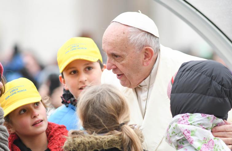 De audiëntie op Aswoensdag © SIR/Vatican Media De audiëntie op Aswoensdag © SIR/Vatican Media